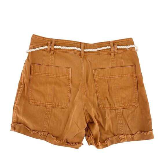 Anthropologie Burnt Orange Wilder Utility Shorts Boho Women’s Size 27 - Picture 4 of 8